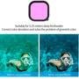 Filtro Mergulho Magenta Para Gopro 9, 10, 11 E 12 Black