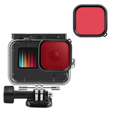 Filtro Mergulho Vermelho Para Gopro 9