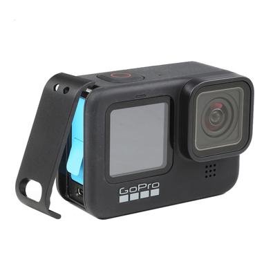 Tampa Lateral Aberta De Bateria Para Câmera Gopro 9 Black