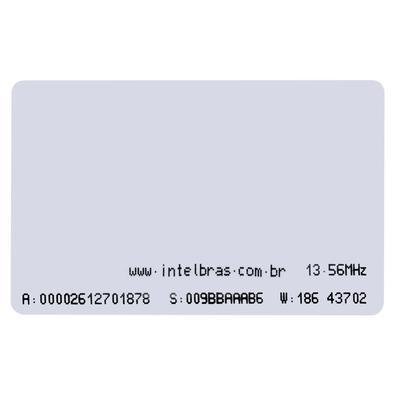 Cartão De Acesso Crachá Rfid 13,56 Mhz Th 2000 Mf Intelbras