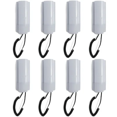 Kit 08 Telefones Com Fio Condominial Tdmi 300 Intelbras