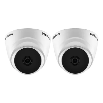 Kit 2 Câmeras HDCVI, Lite 1, Megapixel HD, 3.6mm 20m VHL, 1120, D Intelbras