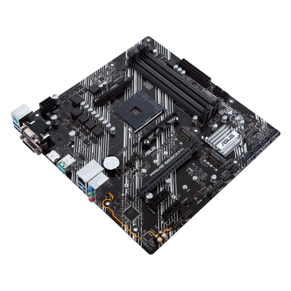 Imagem 4 de 5 do produto Placa-Mãe Asus Prime B550M-K, AMD AM4, mATX, DDR4, VGA, DVI, HDMI, M2
