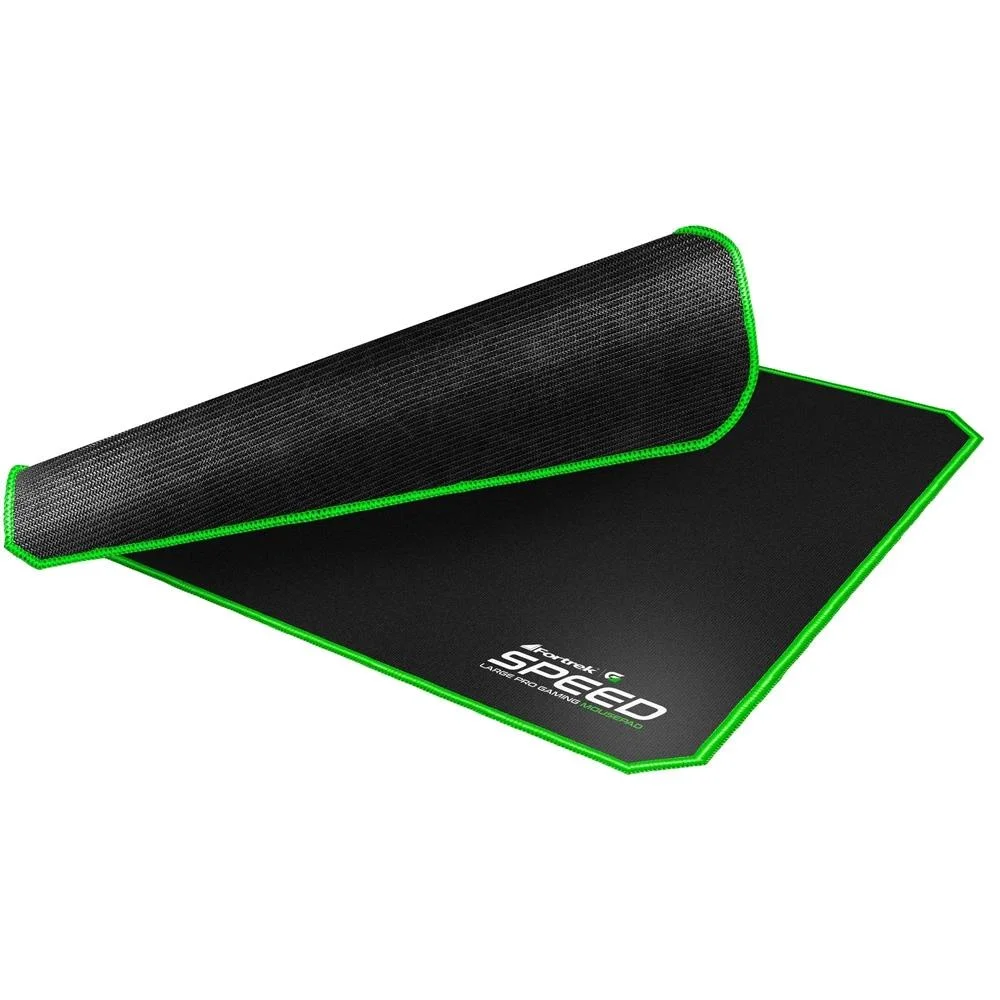 Imagem 5 de 5 do produto Mousepad Gamer Fortrek 440x350mm Speed Mpg102 Preto G, Verde