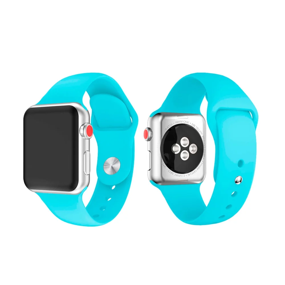 Imagem 4 de 5 do produto Kit 5 Pulseiras Para Apple Watch 38/40mm Silicone | Gt