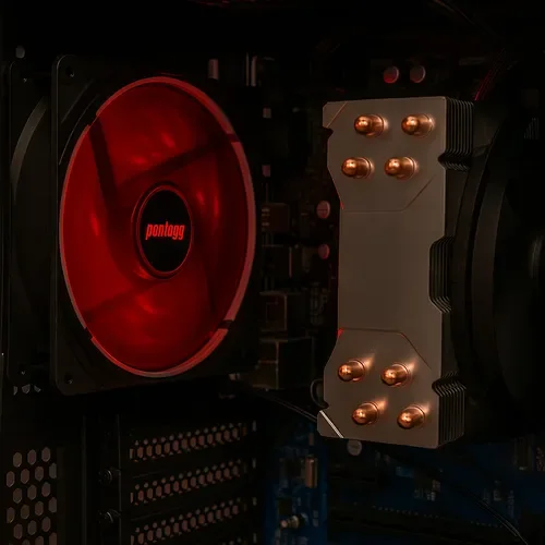 Imagem 3 de 3 do produto Cooler FAN OEX Game, 120mm, LED, Vermelho - F10