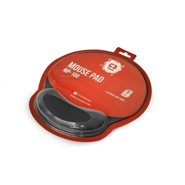 Imagem 3 de 4 do produto Mouse Pad C3tech Mp-100 Apoio Pulso Em Gel