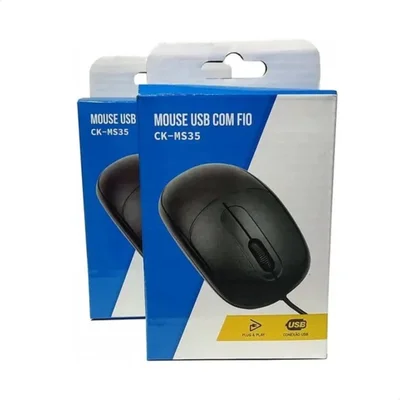 Mouse Óptico Usb C3Tech Ck-ms35bk Preto