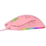 Mouse Gamer Vinik VX Void, LED RGB, 7600 DPI, Ambidestro, 7  Botões, Rosa - MGV120R