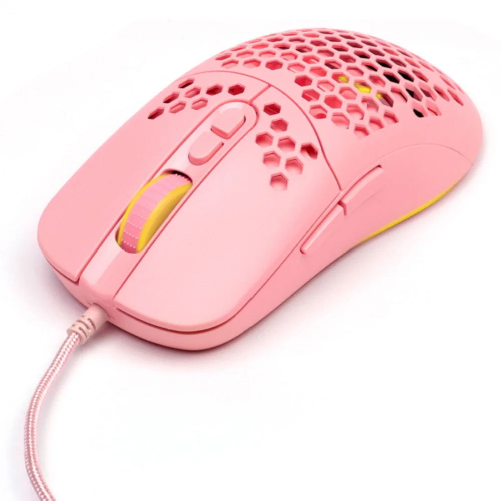 Mouse Gamer Vinik VX Void, LED RGB, 7600 DPI, Ambidestro, 7 Botões, Rosa - MGV120R Mouse Gamer Vinik VX Void, LED RGB, 7600 DPI, Ambidestro, 7 Botões, Rosa - MGV120R