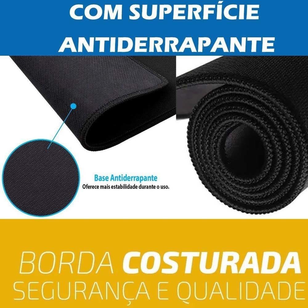 Imagem 3 de 3 do produto Mouse Pad Gamer Borda Costurada Camaro Amarelo 70x35 Speed