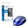 Mouse Optico Exbom USB, 1000DPI, Led Azul - Ms-10