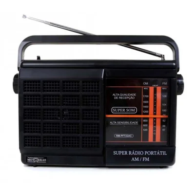 Radio Portátil Motobras 2 Faixas AmFm