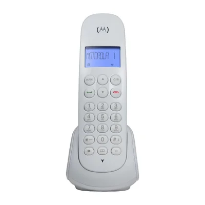 Telefone Digital Sem Fio Motorola Moto700w Com Identificador De Chamadas E Visor - Branco