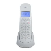 Telefone Digital Sem Fio Motorola Moto700w Com Identificador De Chamadas E Visor - Branco