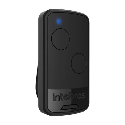 Controle Remoto Intelbras, Para Automatizadores De Portão, 100m, Preto