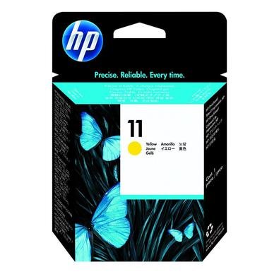 Cartucho de Tinta HP 11 C4813A Amarelo Para obter muito mais qualidade e nitidez na sua impressão, escolha sempre os suprimentos HP! Esse cartucho, da