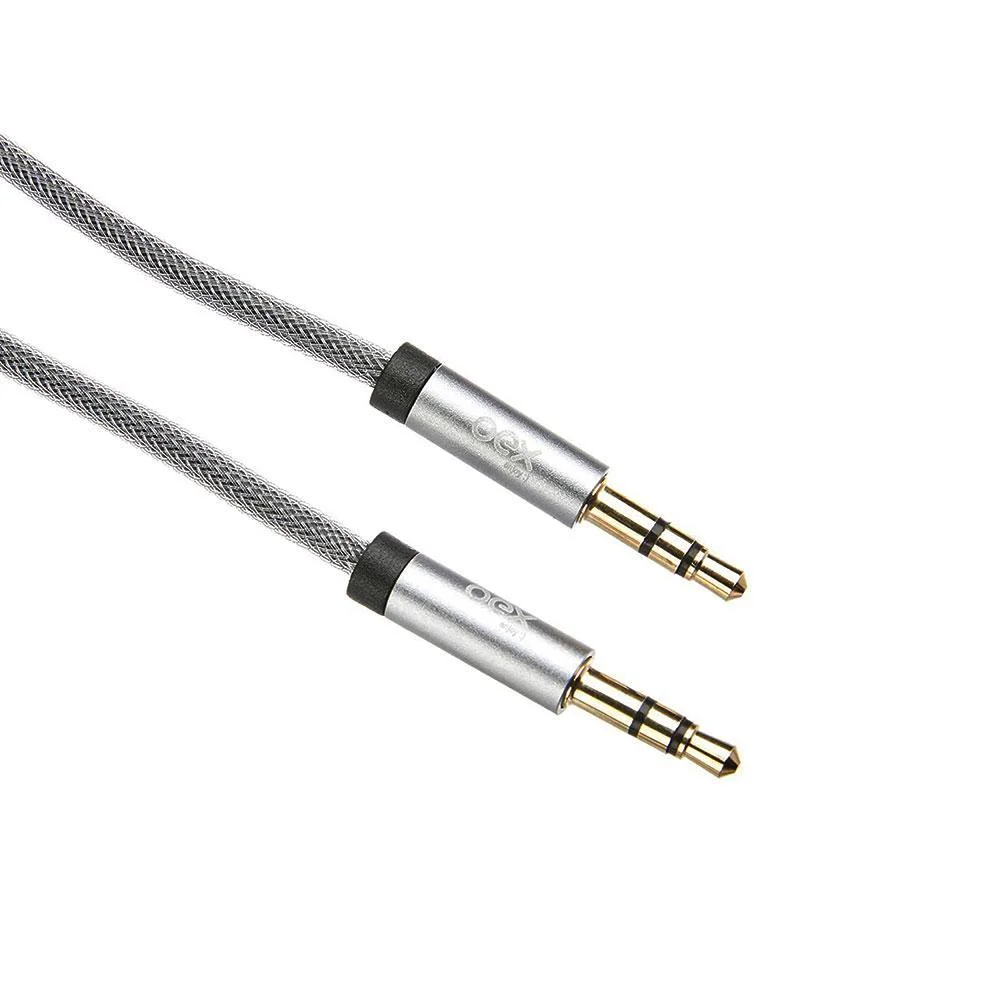 Imagem 2 de 4 do produto Cabo De Áudio Oex Som Estéreo P2/p2 Ce400