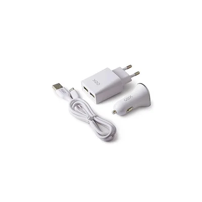 Kit Automotivo Oex 3 Em 1 Micro Usb Kv301
