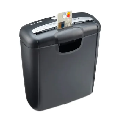 Fragmentadora De Papel Multi Com Cesto Até 6 Folhas 10l Corte Em Tiras 110v - Of009