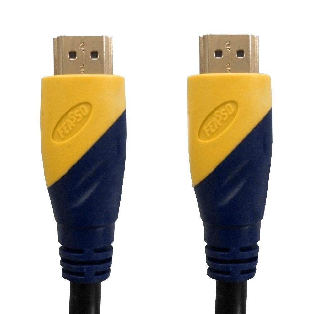 Imagem 3 de 3 do produto Cabo HDMI Feasso Fch30-2.0, 30M, 2.0, 4K, Ultra HD, 3D, 19 Pinos