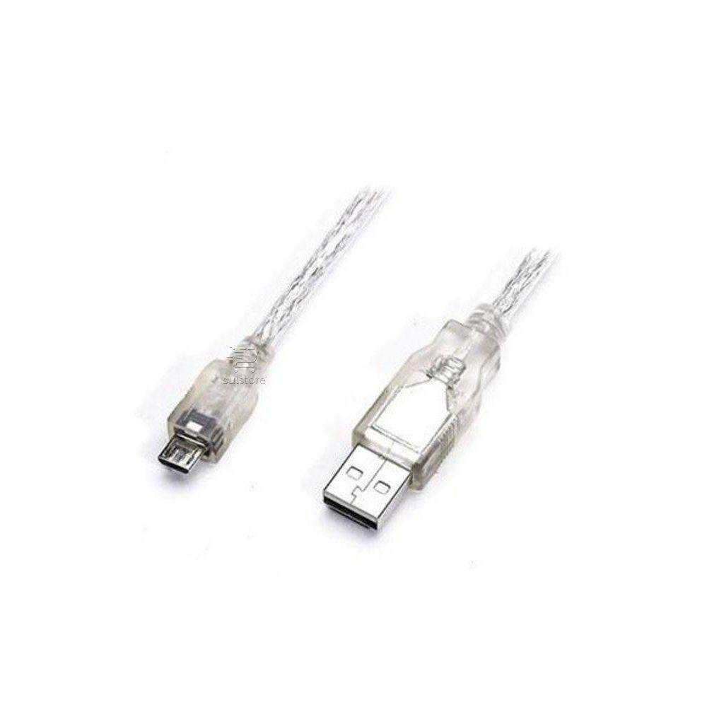 Imagem 2 de 2 do produto Cabo Dados Micro Usb Para Usb Celular Tablet 1,2 Metros Feasso Fcaa-micro