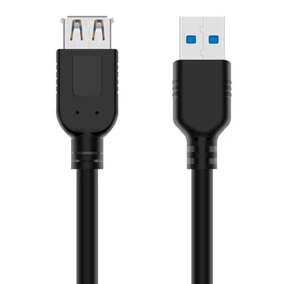 Cabo Extensor Plus Cable Usbaf3015 USB 3.0 1.5 Metros Plus Cable Macho X Fêmea