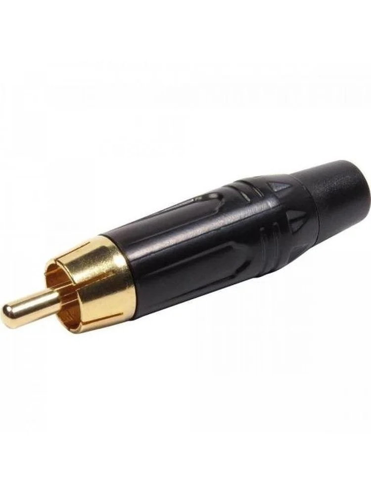 Imagem 3 de 5 do produto Plug Rca Metal Com Parte Inferior Preto Pgrc0023 Storm - Pct / 10