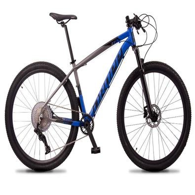 Uma mountain bike esportiva, perfeita para se iniciar no mundo do MTB, em trilhas e estradõ,es. Sua geometria esportiva oferece um comportamento excep