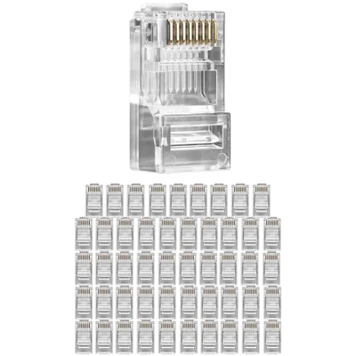 Conector Rj45 Cat5e Conex 1000 (50 Peças)