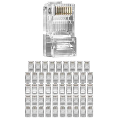 Conector Rj45 Cat5e Conex 1000 (50 Peças)