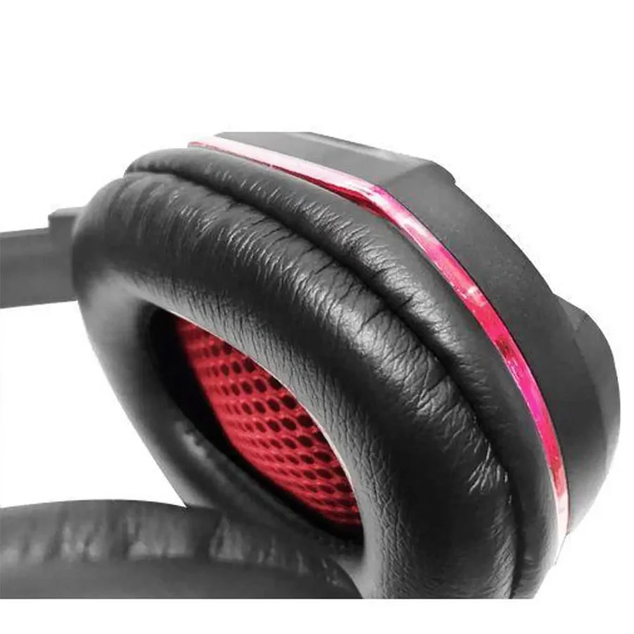 Fone Headset Gamer Brazil PC K2 LED, Para PC E Vídeo Game, C/microfone USB/p2