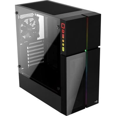 PLAYA é um gabinete gamer Mid Tower, com um elegante design RGB no seu frontal, com 13 modos de iluminação: 6 modos de fluxo RGB e 7 modos de cor está