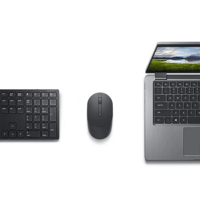 Imagem 4 de 5 do produto Teclado E Mouse Sem Fio Dell PRO, Receptor USB, ABNT2, Preto - KM5221W.