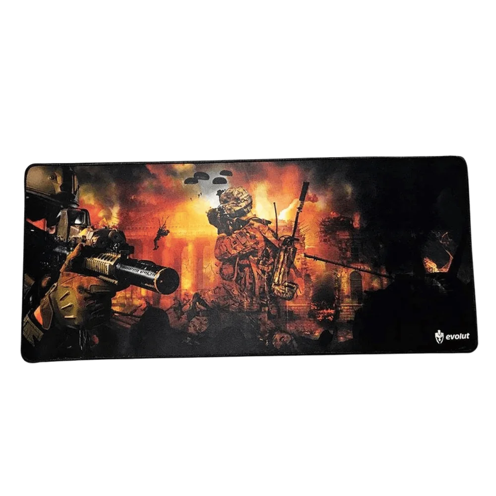Mouse Pad Gamer Evolut Eg-402 Red 700x300x2mm/hv-mp861