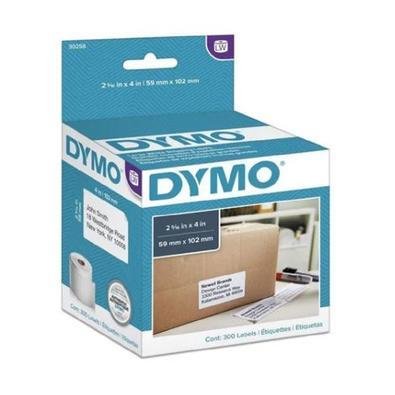 Etiqueta Para Impressora Térmica 5,9x10,2cm 30256 Cx 300 Un Dymo
