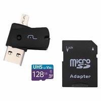 Cartao 128gb Micro Sd C/adap 4x1 Mc153 / Un / Multi 65487