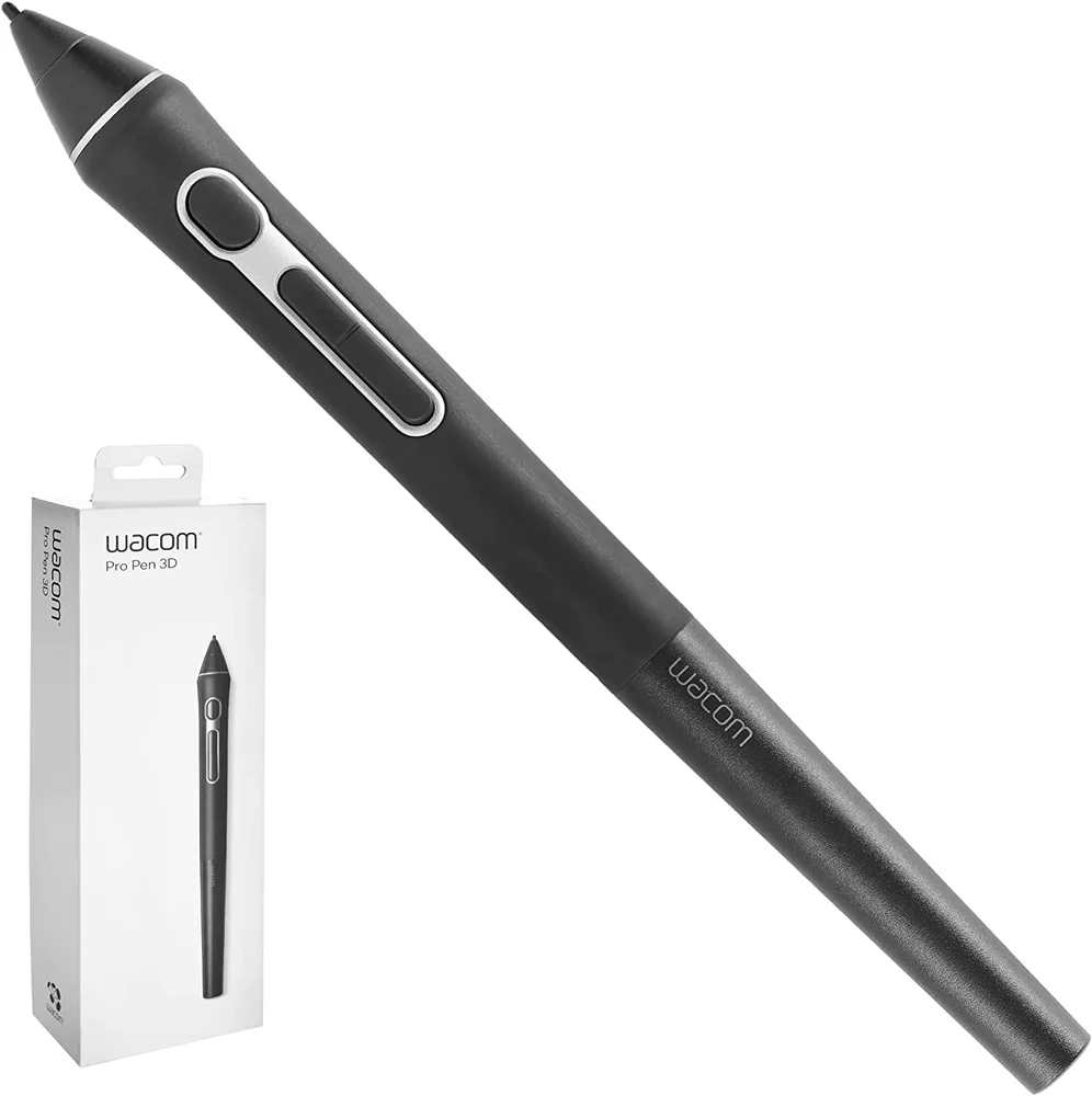 Wacom Intuos Pro M　+ Wacom Pro Pen 3D Caneta Para Mesa Digitalizadora Wacom Pro Kabum