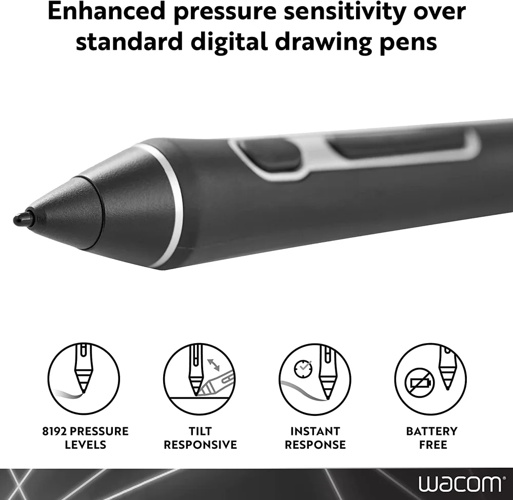 Caneta Para Mesa Digitalizadora Wacom Pro Kabum