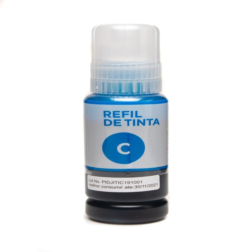 Refil De Tinta Goldentec Compat Vel Com Epson L L L Ciano Kabum