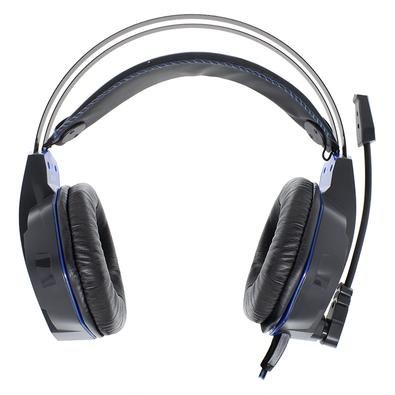 Fone De Ouvido, Headset Gamer Kaidi, Kd-763, Preto Com Vermelho | KaBuM!