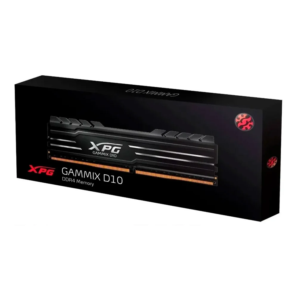 Imagem 4 de 5 do produto Memória ADATA XPG D10, 8GB, 3000MHz, DDR4, CL16, DIMM