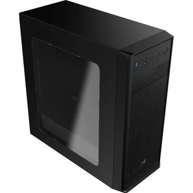 Marca: AEROCOOLModelo: EN58348O gabinete SI-5100 é um mid tower, com desing clean, com uma lateral elegante em acrílico, para mostrar o interior dos s