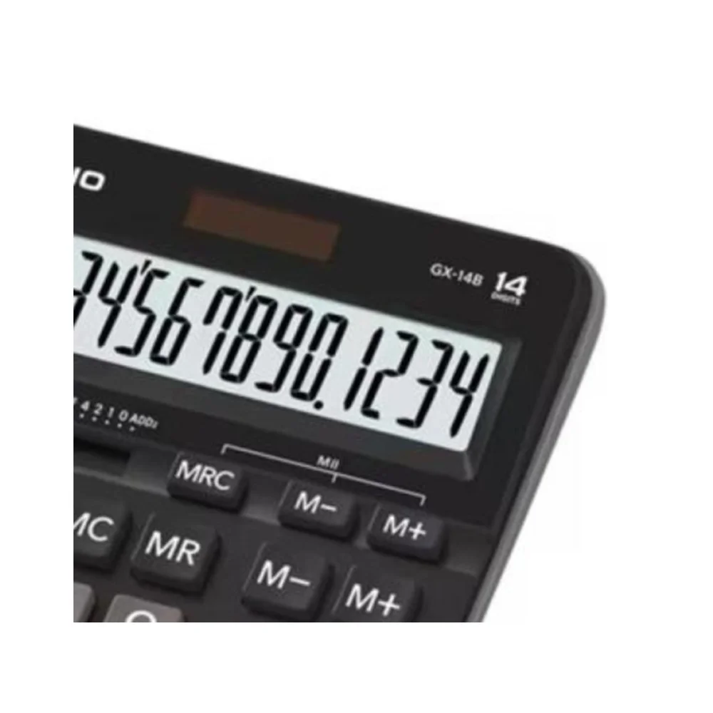 Imagem 4 de 5 do produto Calculadora Casio Energia Solar Gx-14b - Preta