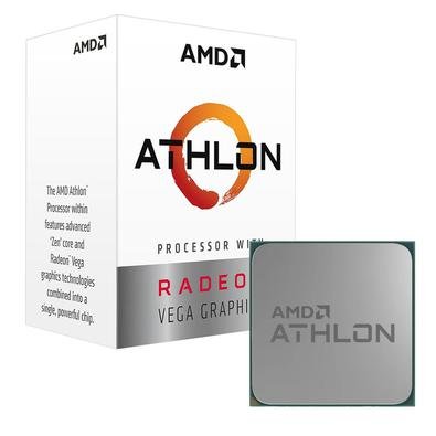 O novo processador AMD Athlon 3000G traz consigo uma computação ágil, dinâmica e confiável pronta para uso. Agora desbloqueado para overclocking, para