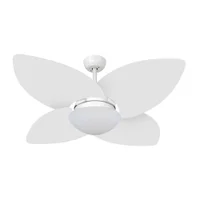 Ventilador De Teto Volare Branco Fosco 4 Pás Branco 220v