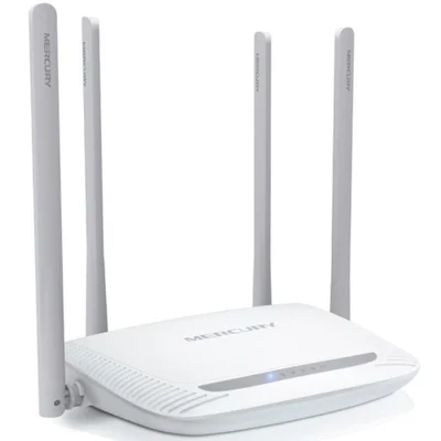 Roteador Mercusys Mw325r N300 4 Portas Fast 4 Antenas 5dbi