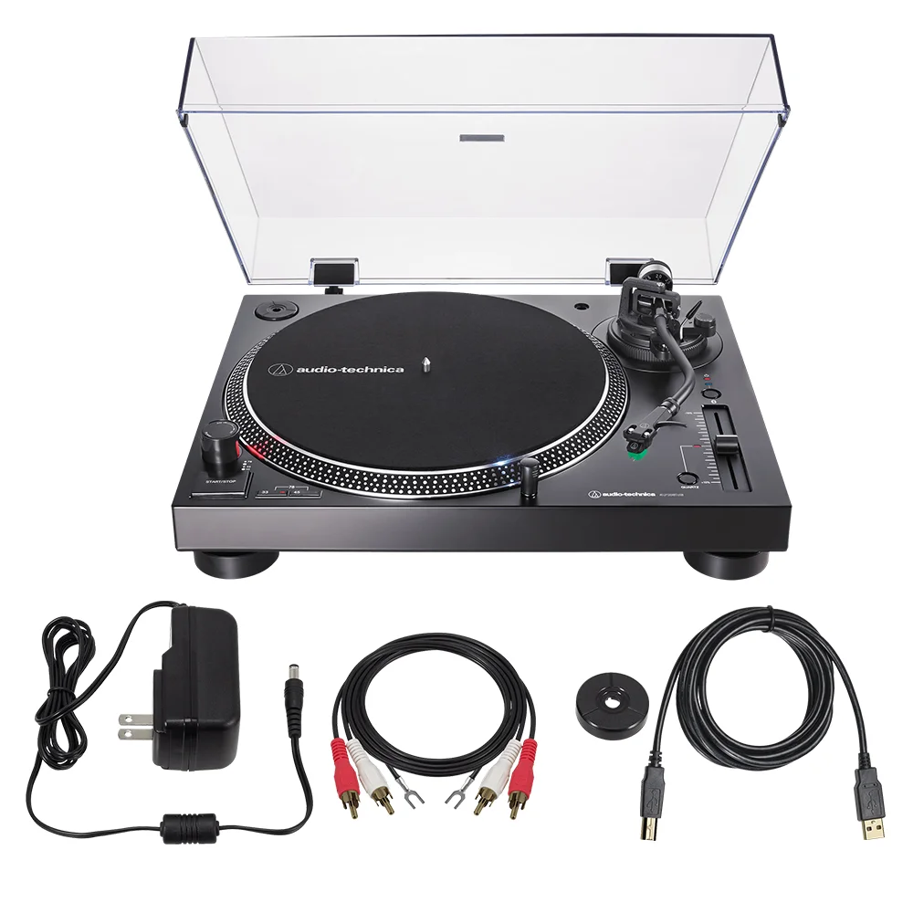 AudioTechnica ATLP120XBTUSB Toca Discos com