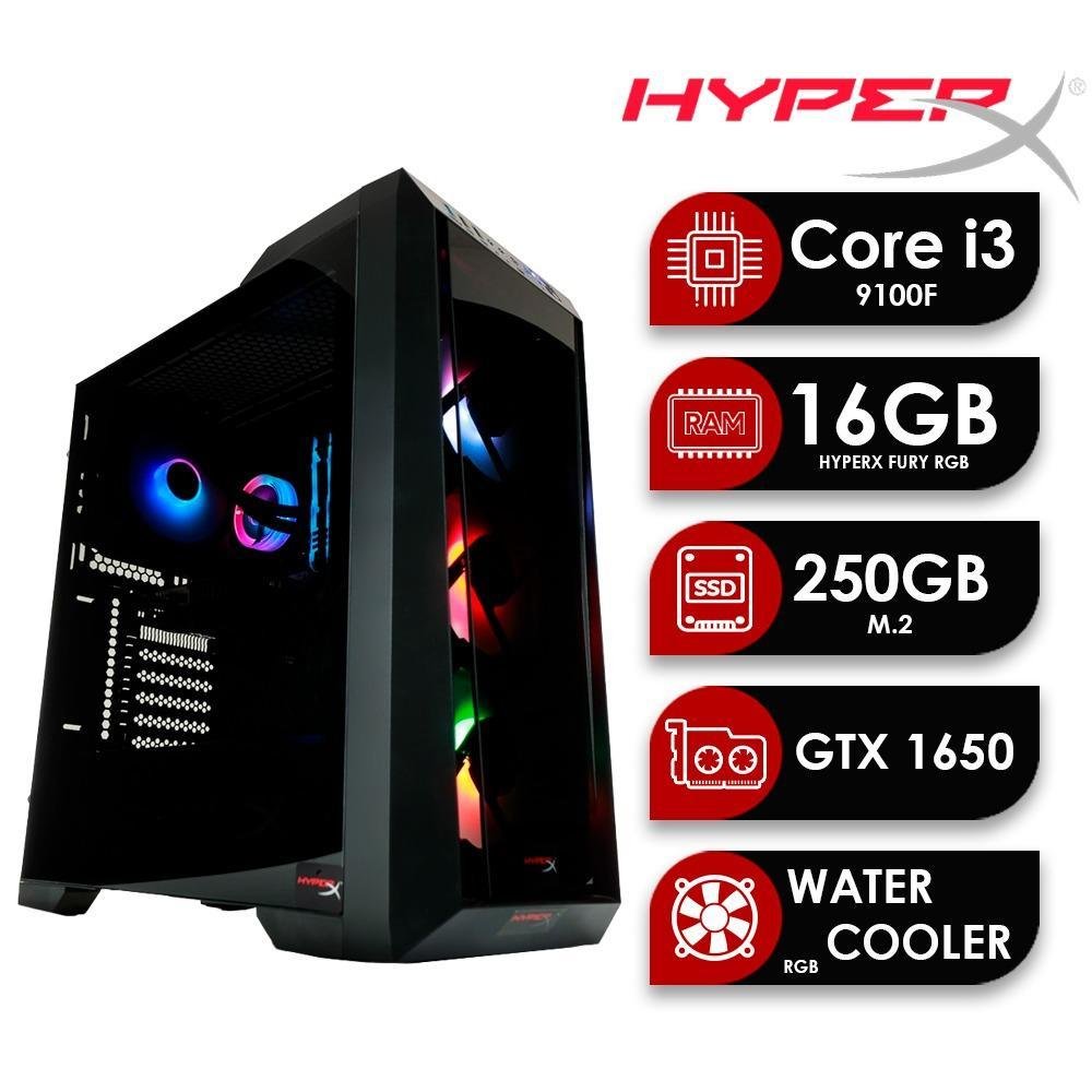 海外から輸入 Computador Gamer Hyperx Intel I3 9100f デスクトップパソコン