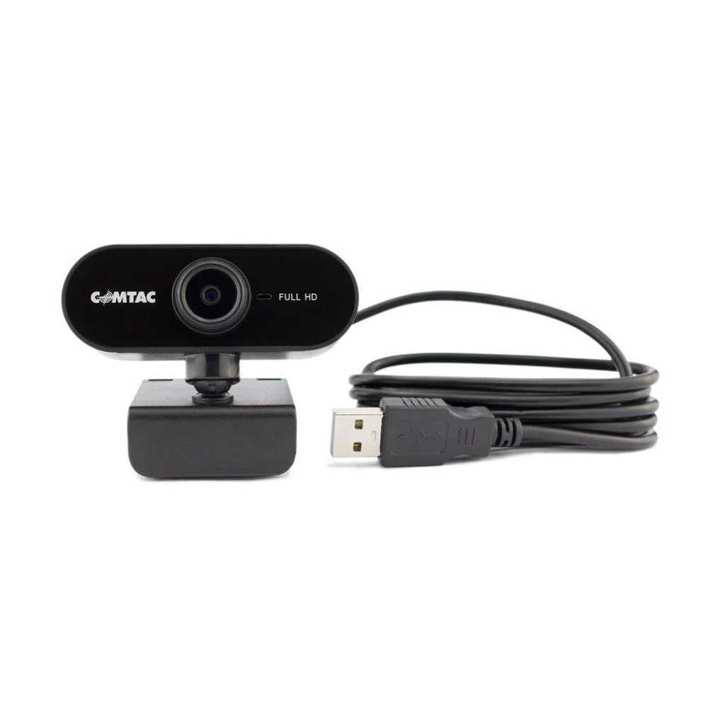 Imagem 3 de 5 do produto Webcam Comtac, USB, Full HD, Com Microfone - 9379